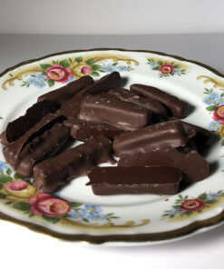 Ingwerstäbchen mit Maracaibo-Schokolade (65% Kakaoanteil)