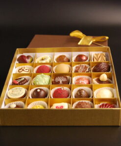 25er Geschenkbox (mit Nougat, ohne Alkohol)