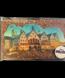 Costa Rica-Schokolade (40% Kakaoanteil) mit Frankfurter Römer (bunt)