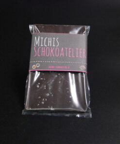 Bolivia-Schokolade (68% Kakaoanteil) mit Meersalz