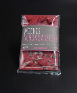 Himbeerlade mit getrockneten Himbeeren & Kakaonibs