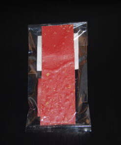 Erdbeerlade-Bruch mit Brausecrispies, 50g