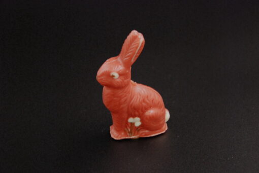 Nostalgie mini Hase aus Erdbeerelade (vegane Alternative)