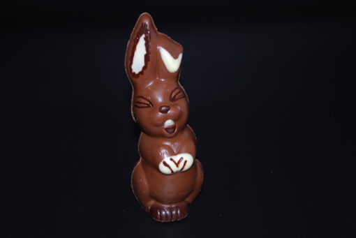 lachender Osterhase aus Vollmilch Schokolade