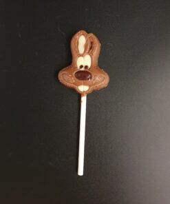 Hasen-Lutscher aus Vollmilch-Schokolade