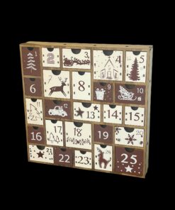 Adventskalender aus Holz
