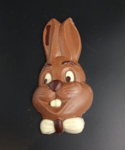 Hasenkopf aus Vollmilch-Schokolade (40% Kakaoanteil)