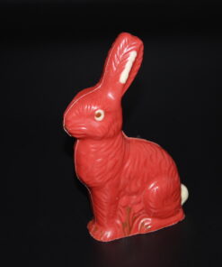 Nostalgischer Osterhase aus Erdbeerlade (vegan), 70g