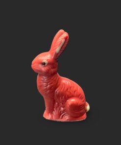 Nostalgischer Mini-Osterhase aus Erdbeerlade (vegan), 20g