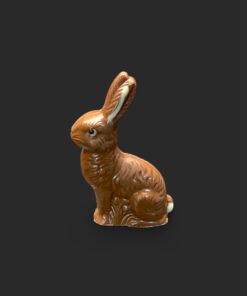 Nostalgischer Mini-Osterhase aus Mandel-Schokolade (47% Kakaoanteil), vegan 20g